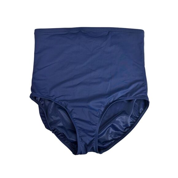 Lands End Ultra High Waisted Bottom size 18W Blue - Picture 1 of 6